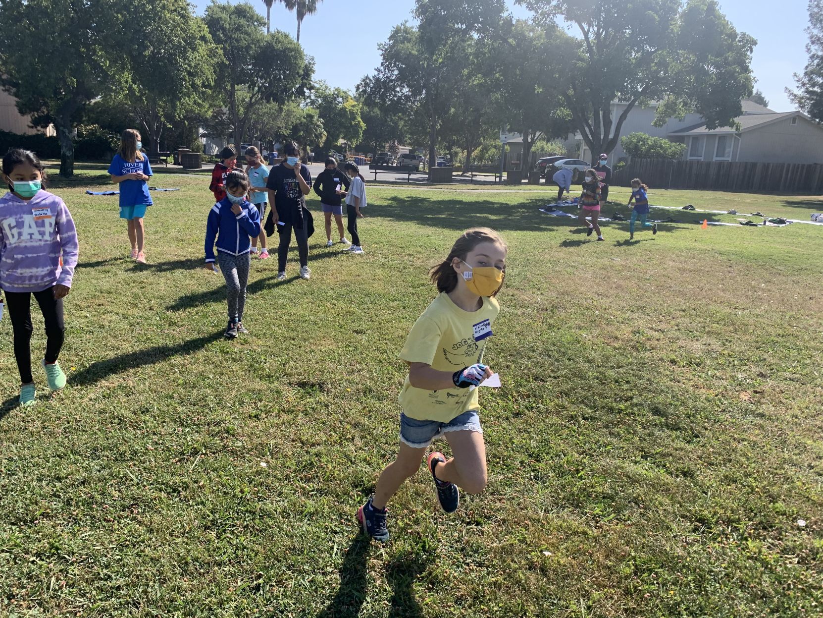 Girls On The Run summer camp 2021
